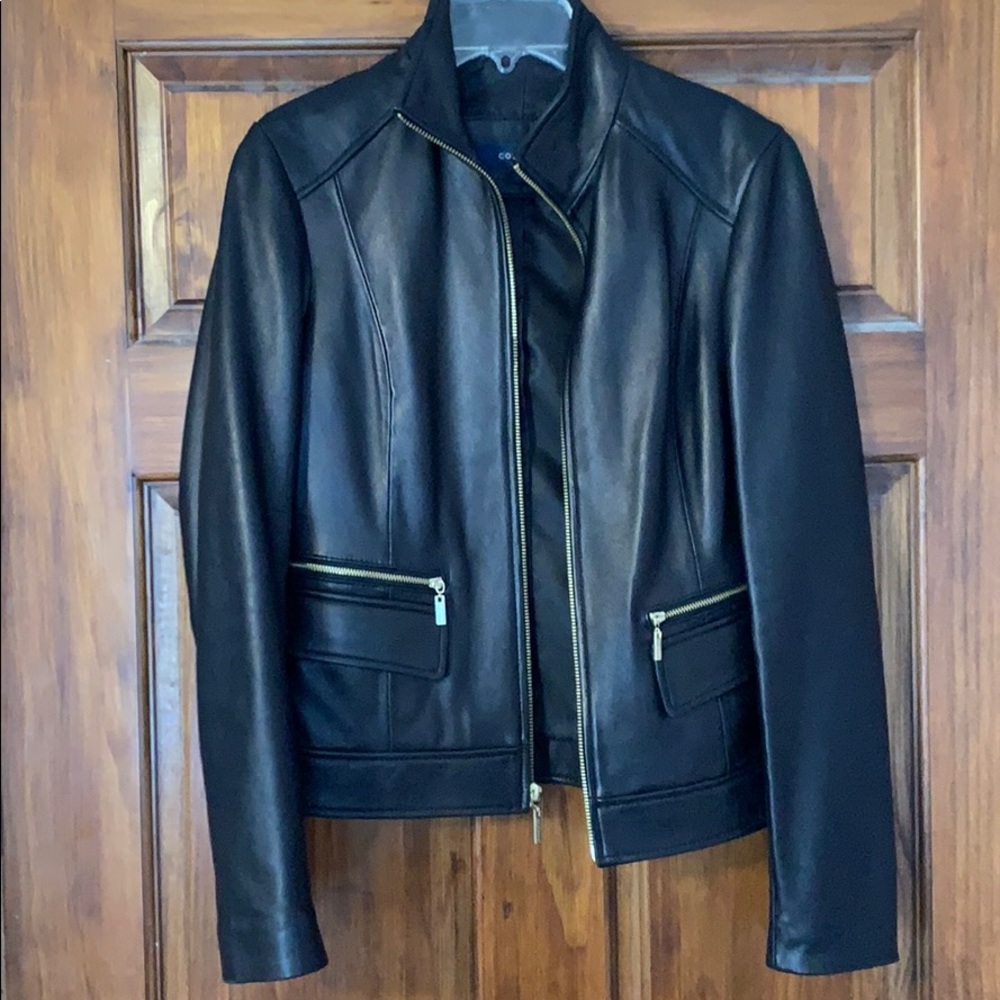 Cole Haan Leather Jacket